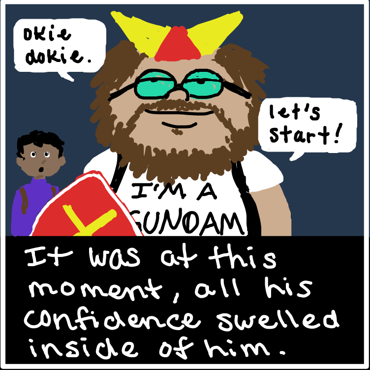 somebody make crowd idk - Online Drawing Game Comic Strip Panel by nooz