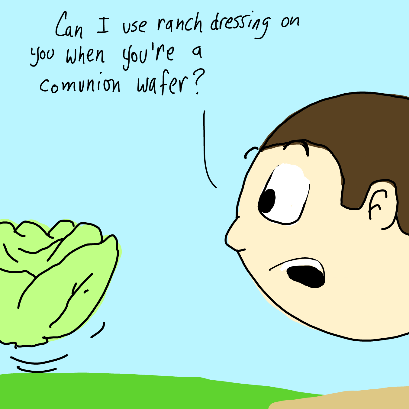  - Online Drawing Game Comic Strip Panel by Wizard Croissant