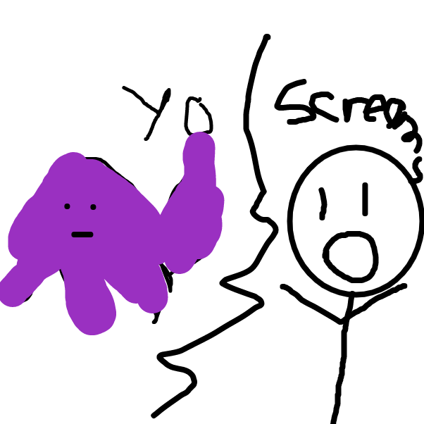 AAAAAAAAAAAAH! - Online Drawing Game Comic Strip Panel by souls!