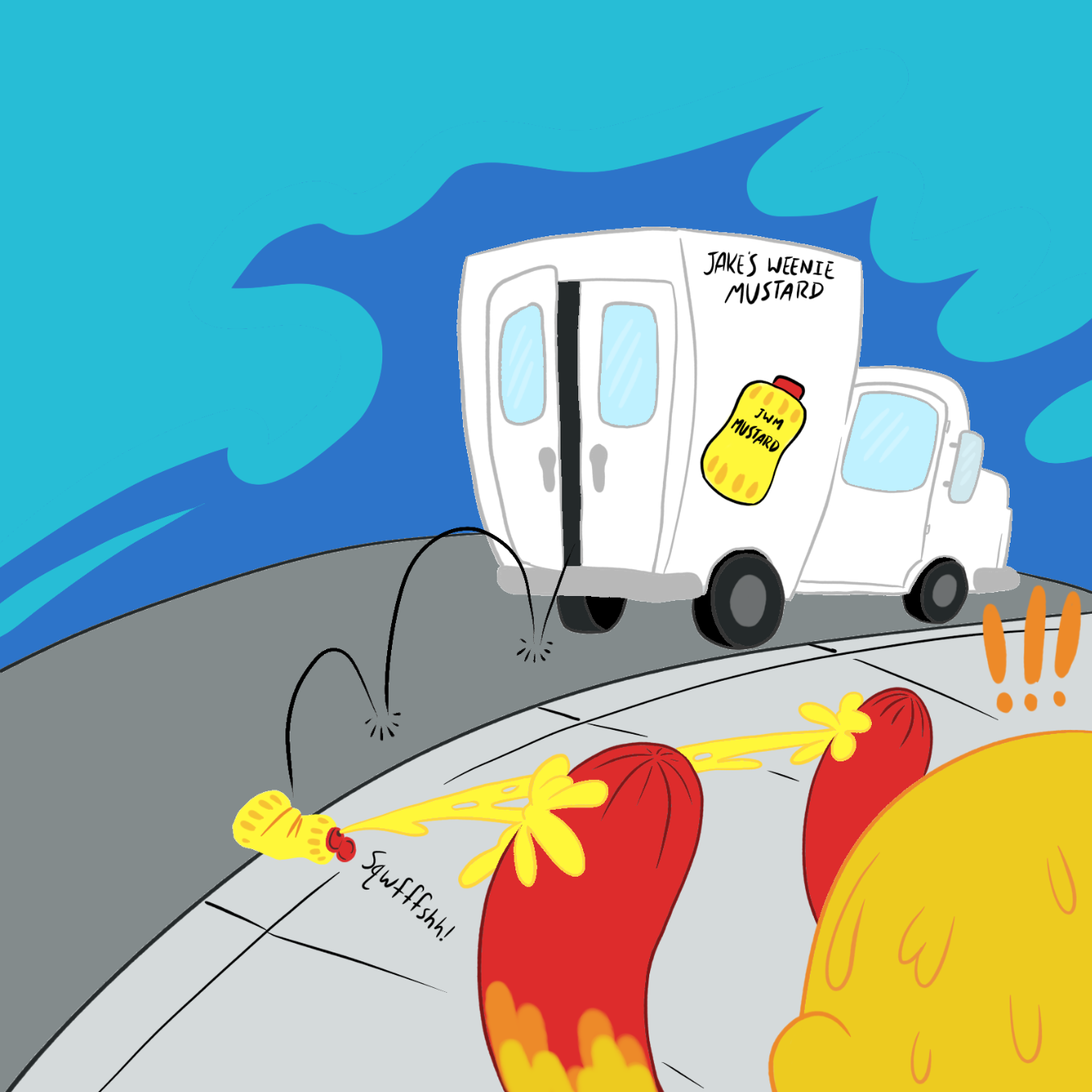  - Online Drawing Game Comic Strip Panel by Wizard Croissant