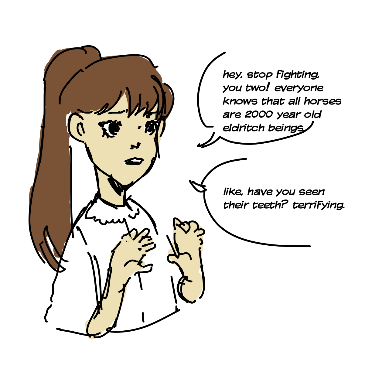  - Online Drawing Game Comic Strip Panel by beau