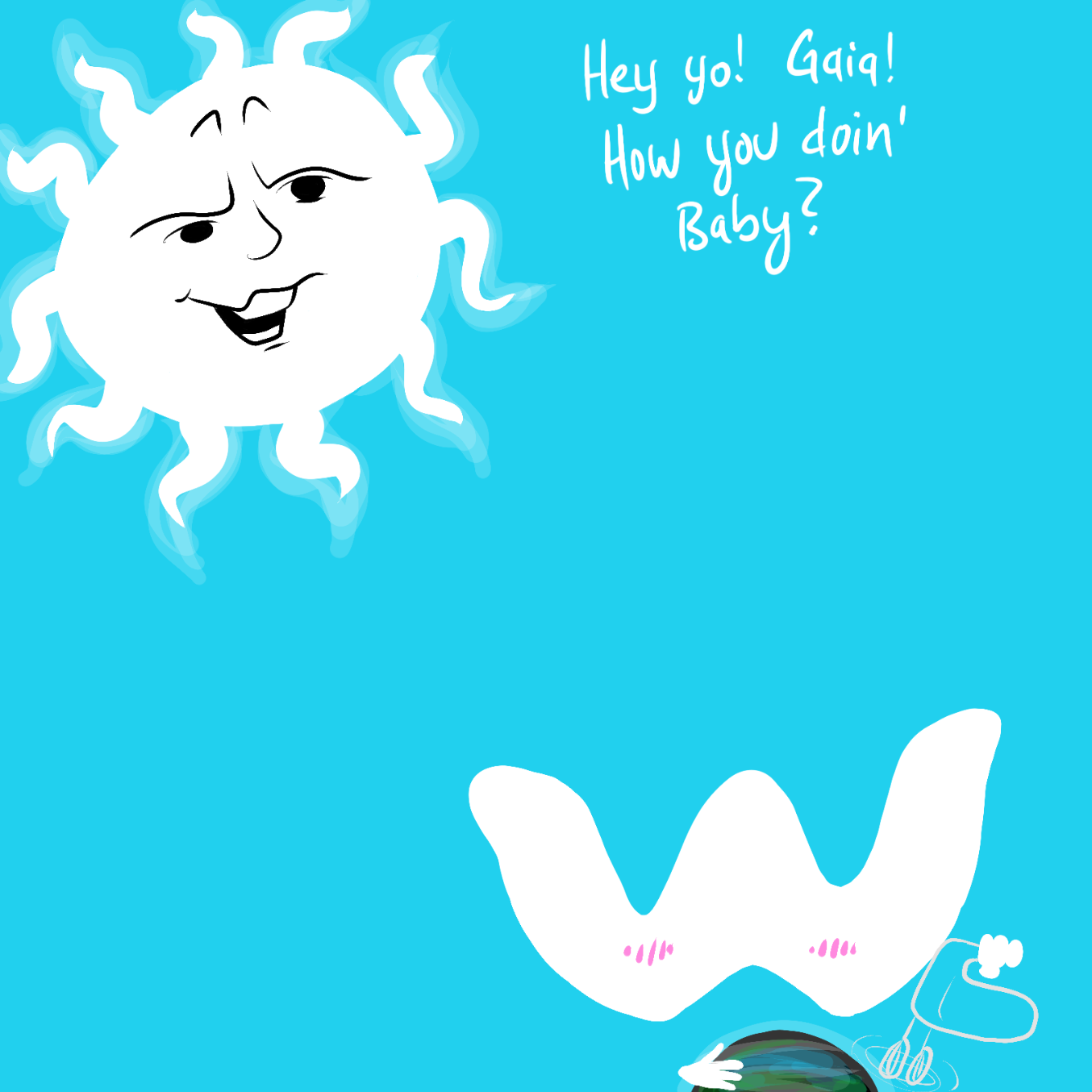  - Online Drawing Game Comic Strip Panel by Wizard Croissant