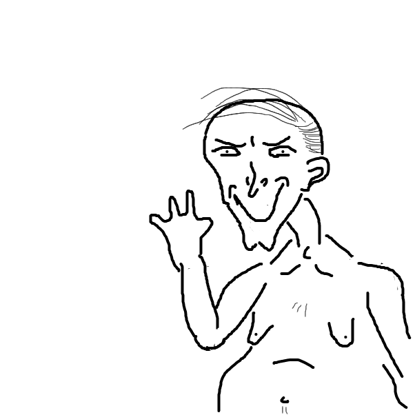 Liked webcomic The man approaches