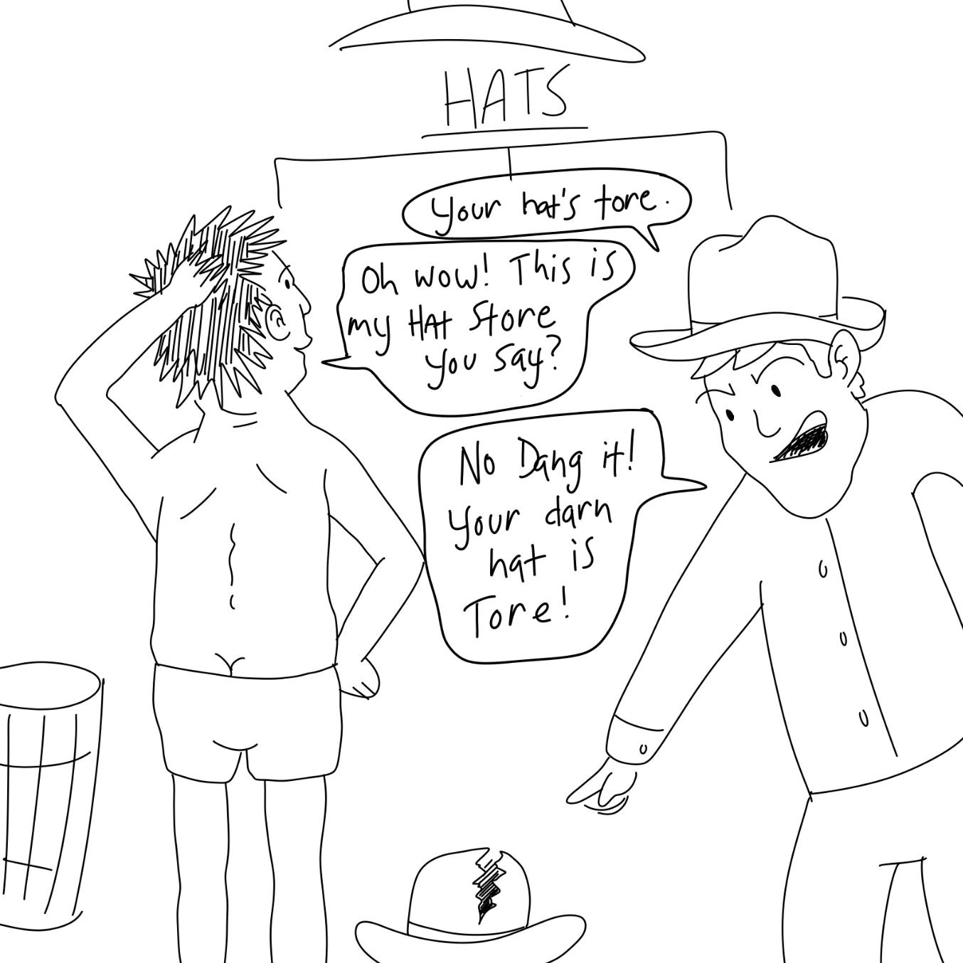  - Online Drawing Game Comic Strip Panel by Wizard Croissant