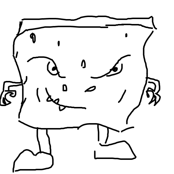 Drawing in Monster 2 by JiveViking