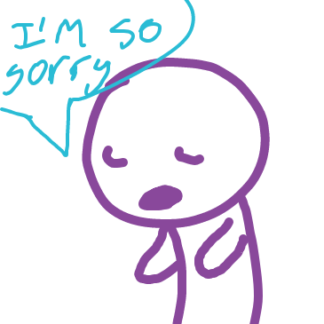 Drawing in Im sorry by JasMelon