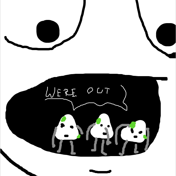 Drawing in Hot Taco Chips by Nejt