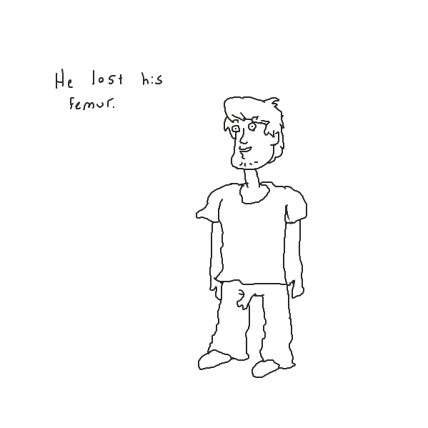 Drawing in Woof by Captain Fetus