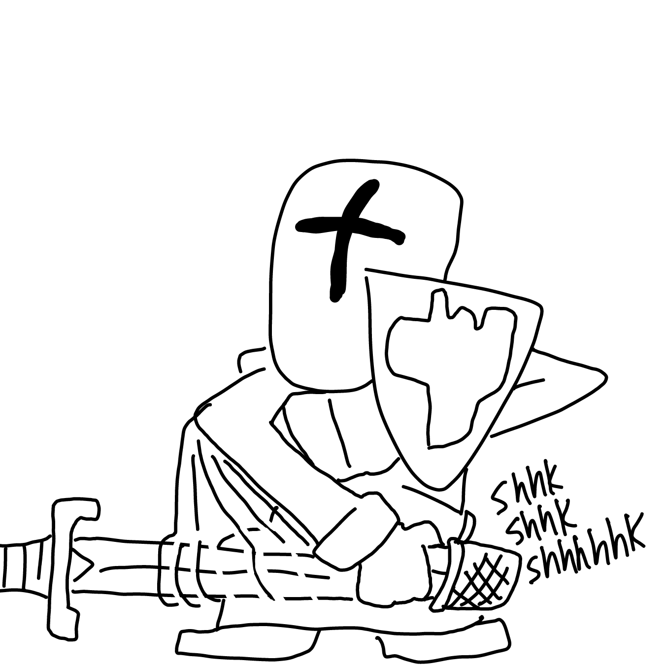  - Online Drawing Game Comic Strip Panel by Wizard Croissant