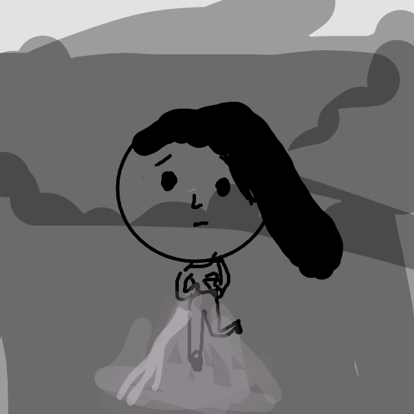 Drawing in the girlfriend of it by amanora1965