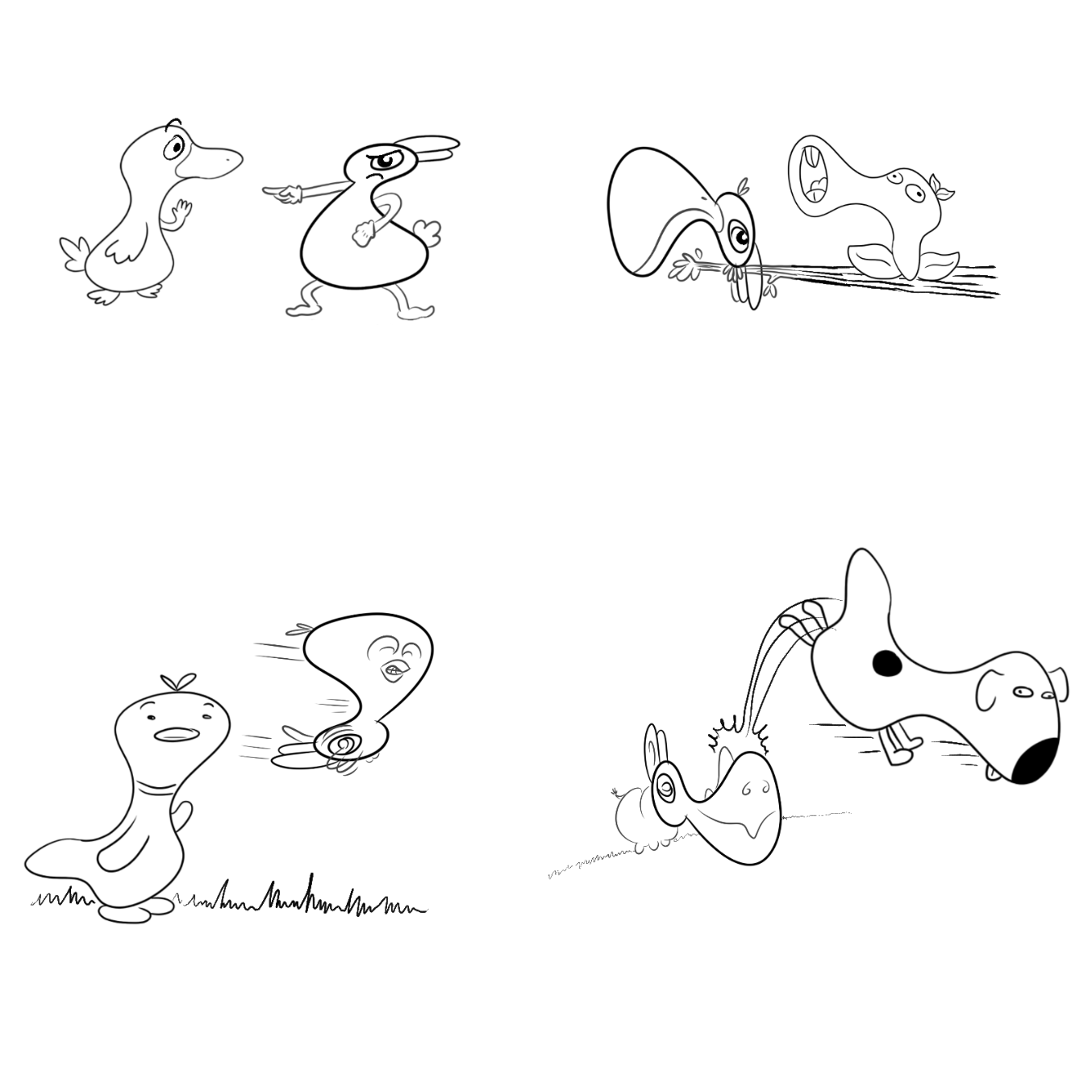  - Online Drawing Game Comic Strip Panel by Wizard Croissant