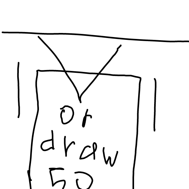 Drawing in OR DRAW 50 CARDS by souls!