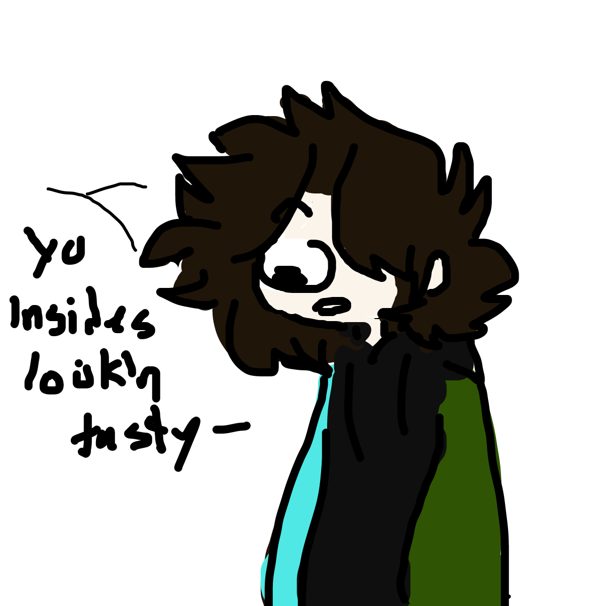 Drawing in Intense Close Up by Dragonblitzx