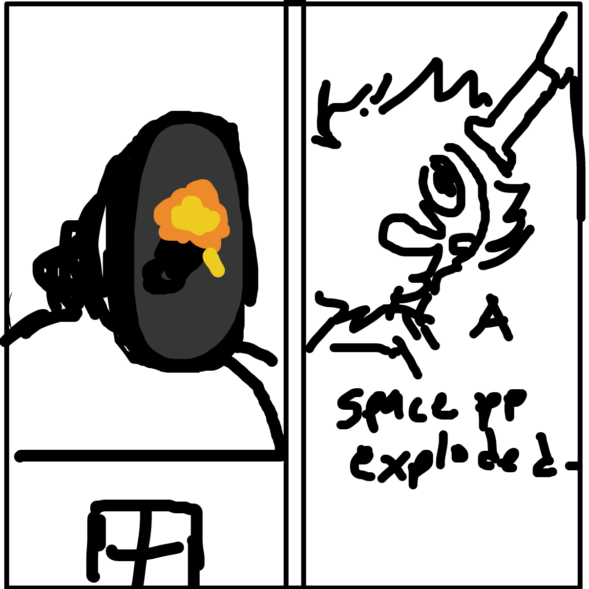  - Online Drawing Game Comic Strip Panel by Dragonblitzx