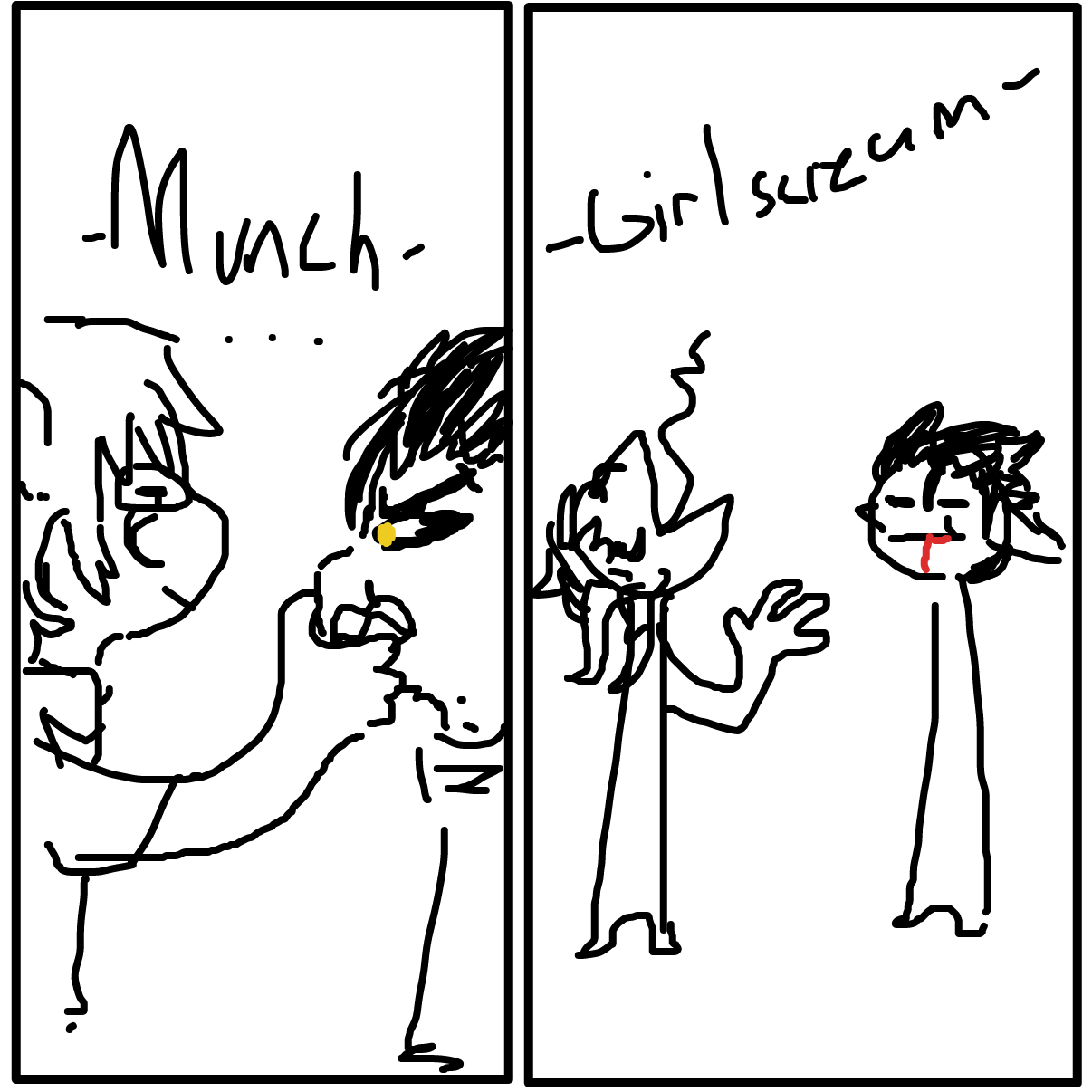  - Online Drawing Game Comic Strip Panel by Dragonblitzx