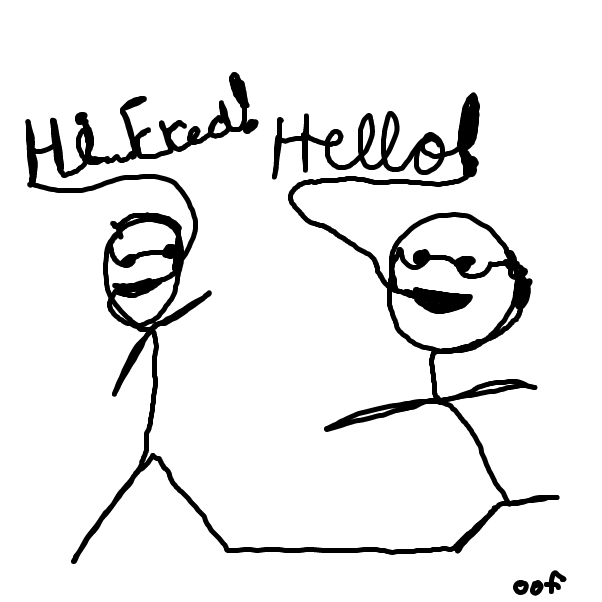  - Online Drawing Game Comic Strip Panel by Michael_Mayonaise