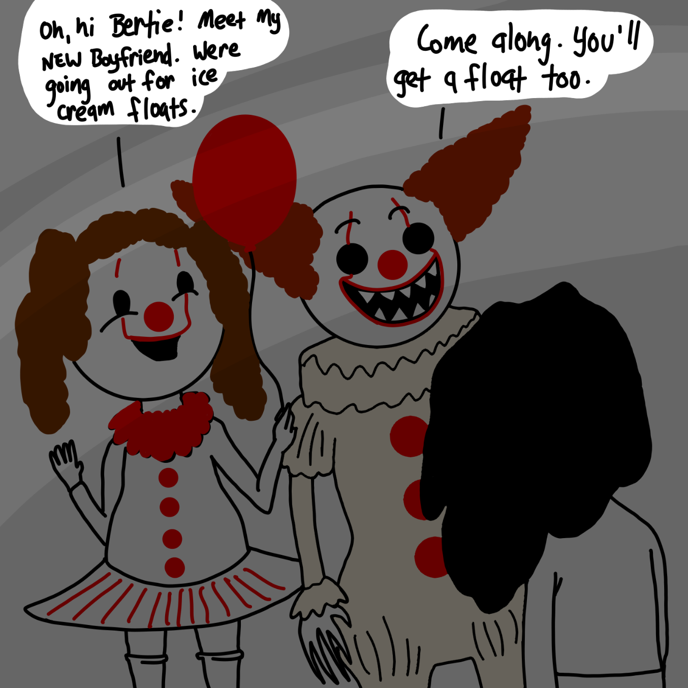  - Online Drawing Game Comic Strip Panel by Wizard Croissant