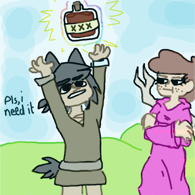 Drawing in A Medieval Quest by wrecktangle