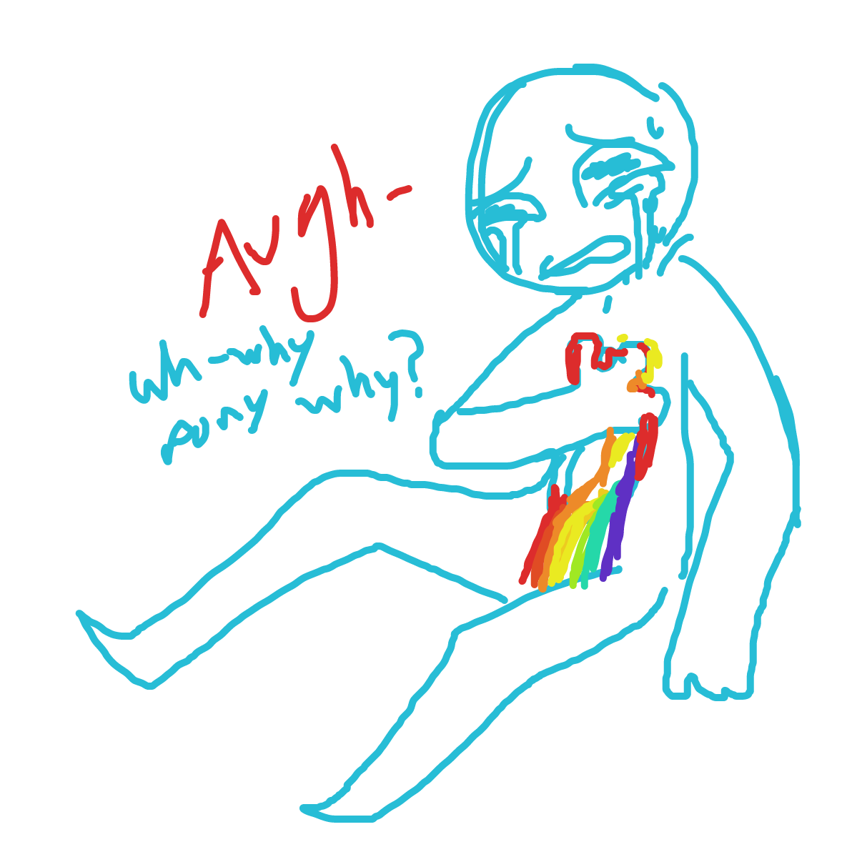 Drawing in unicorn by Dragonblitzx