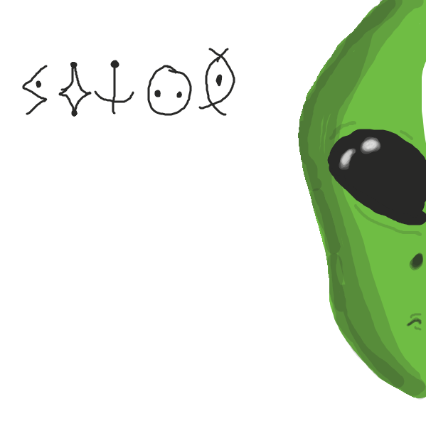 Drawing in Eye by Captain Fetus