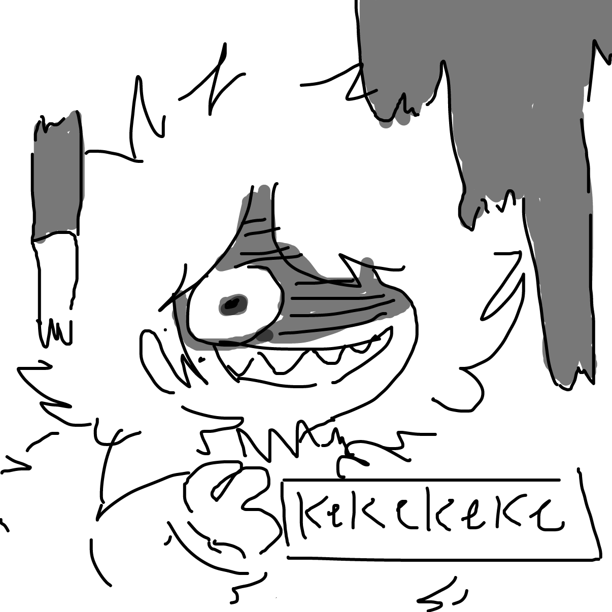 He's Ted remember it well hahaha - Online Drawing Game Comic Strip Panel by Dragonblitzx