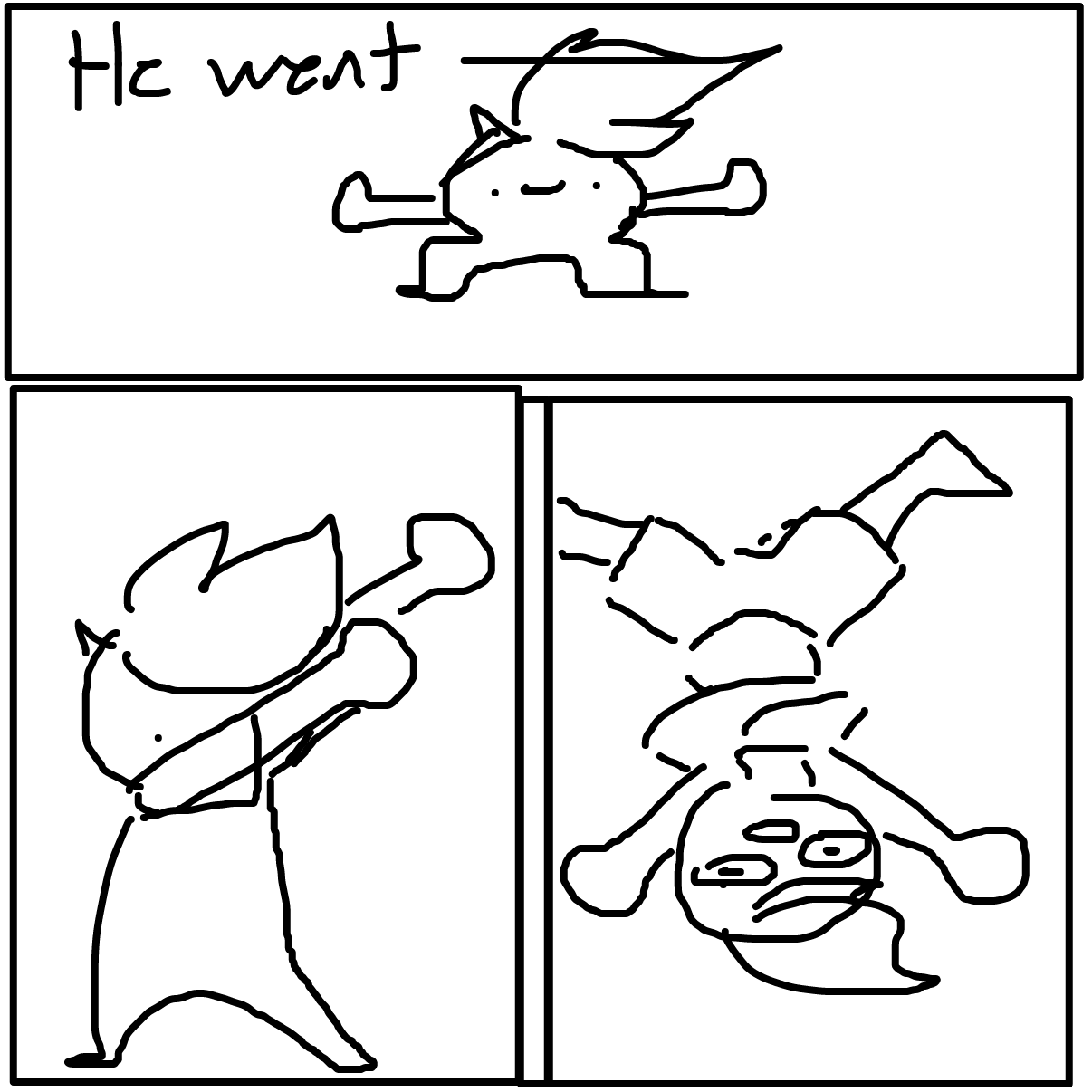  - Online Drawing Game Comic Strip Panel by Dragonblitzx