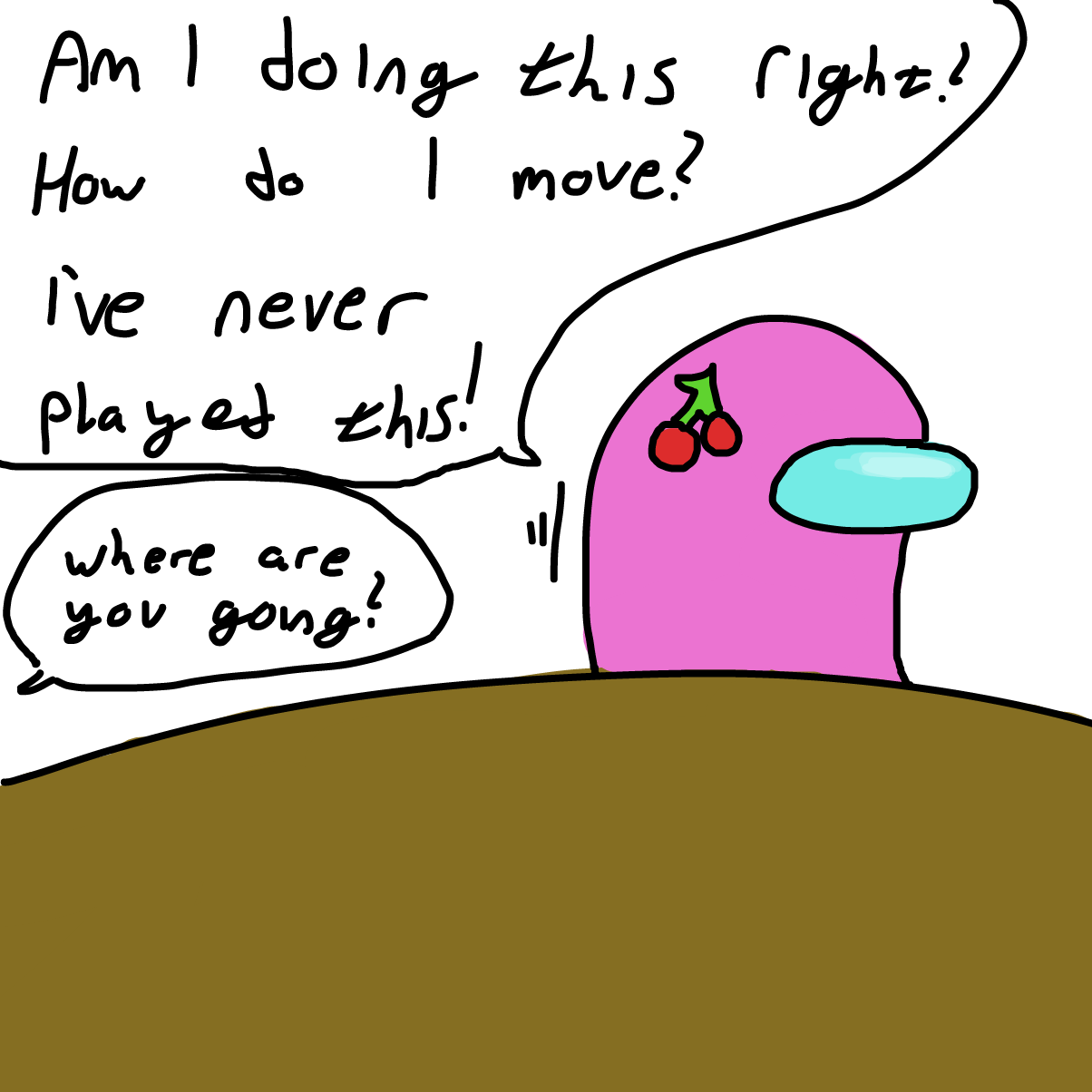 I've never played this game... - Online Drawing Game Comic Strip Panel by CherryFlavored