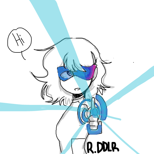 Hi - Online Drawing Game Comic Strip Panel by RandomDoodler