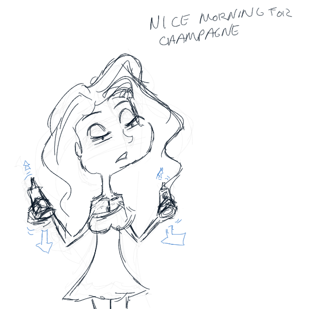 Drawing in Brianna by Sunset Shimmer