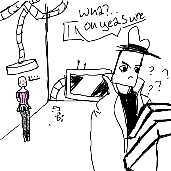  - Online Drawing Game Comic Strip Panel by Michael_Mayonaise