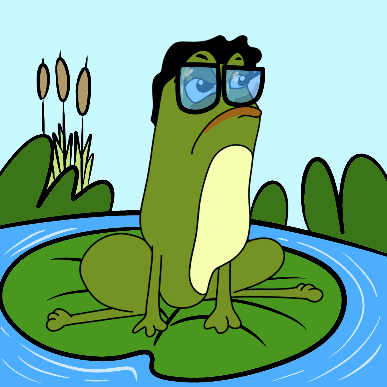  - Online Drawing Game Comic Strip Panel by Wizard Croissant