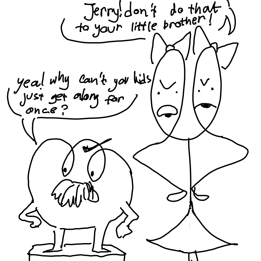 Drawing in Three Headed Stickman by unyu