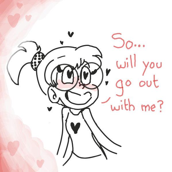 Liked webcomic Go out with me?!