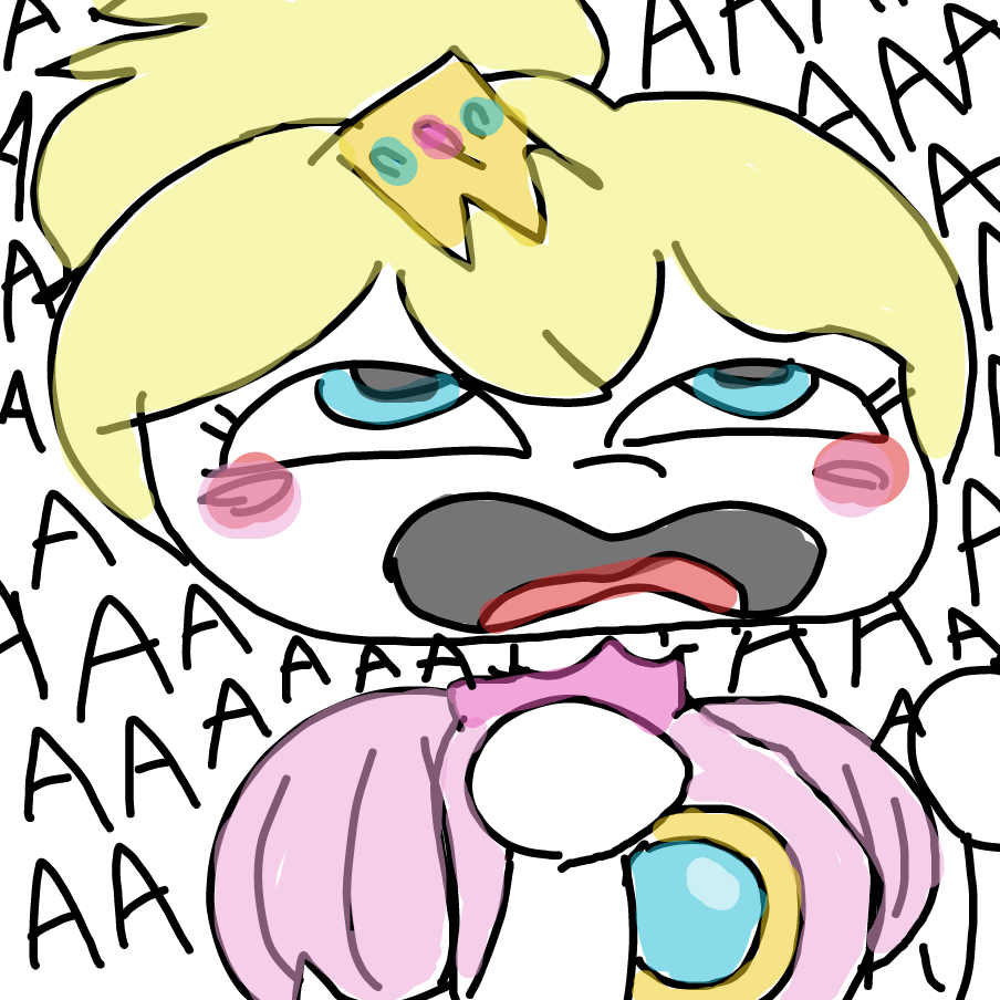 peach being dramatic -_- - Online Drawing Game Comic Strip Panel by bumblebeau