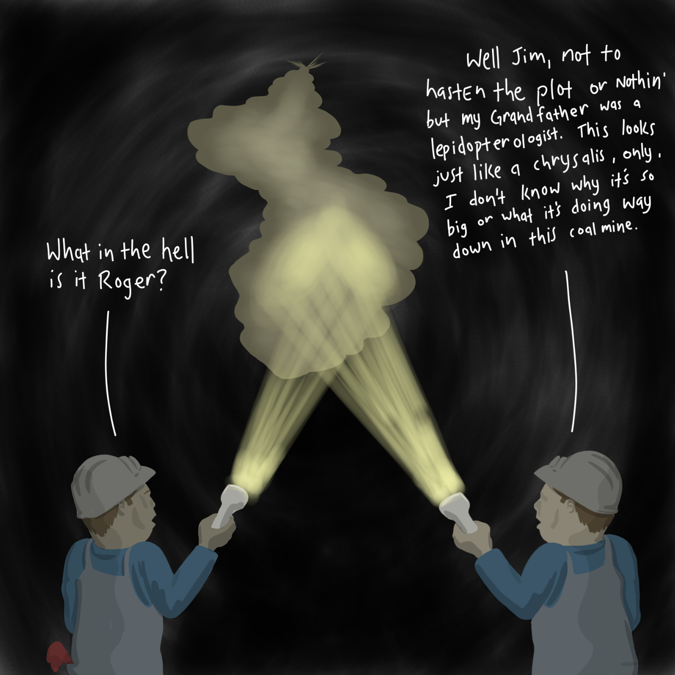  - Online Drawing Game Comic Strip Panel by Wizard Croissant