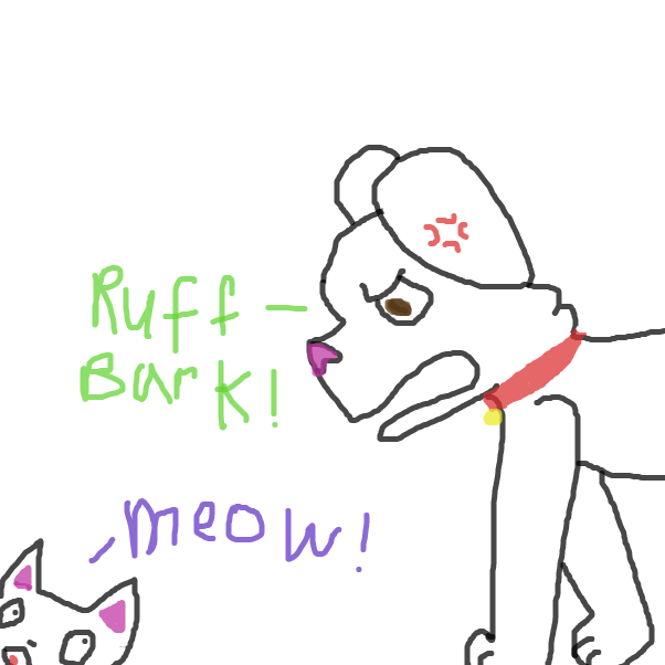 Drawing in Cat Evolves into a Humanoid Cat by popitycorn