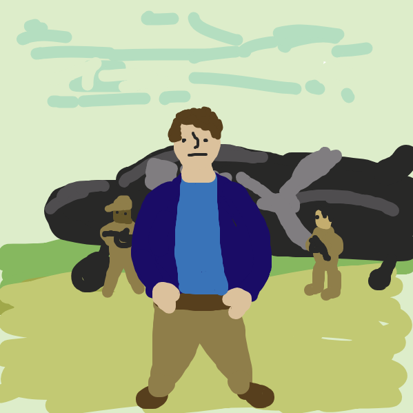 Drawing in Dr. Pavel... by Deduraptor