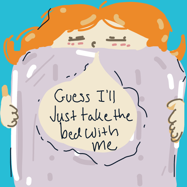 Drawing in The Great Mistake by BlueBlock