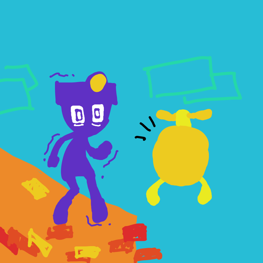 Drawing in Shooty Jumpy Boy by unyu