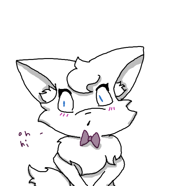 Drawing in fox by popitycorn