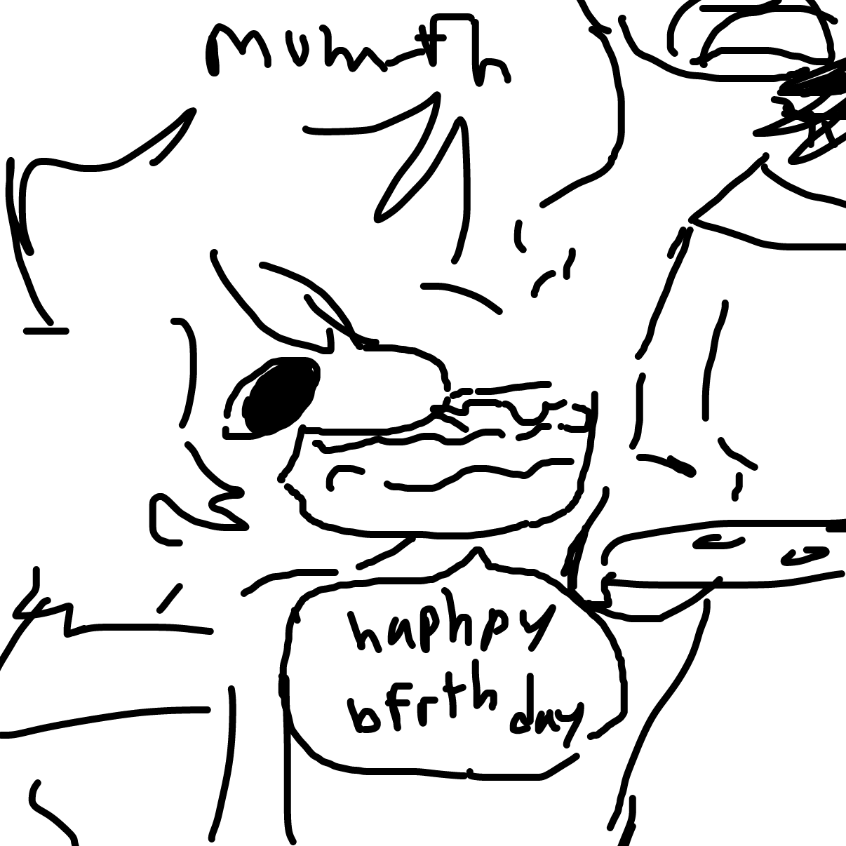 Drawing in Birthday! by Dragonblitzx