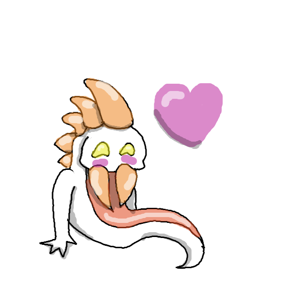 Drawing in Evolve this animal by popitycorn