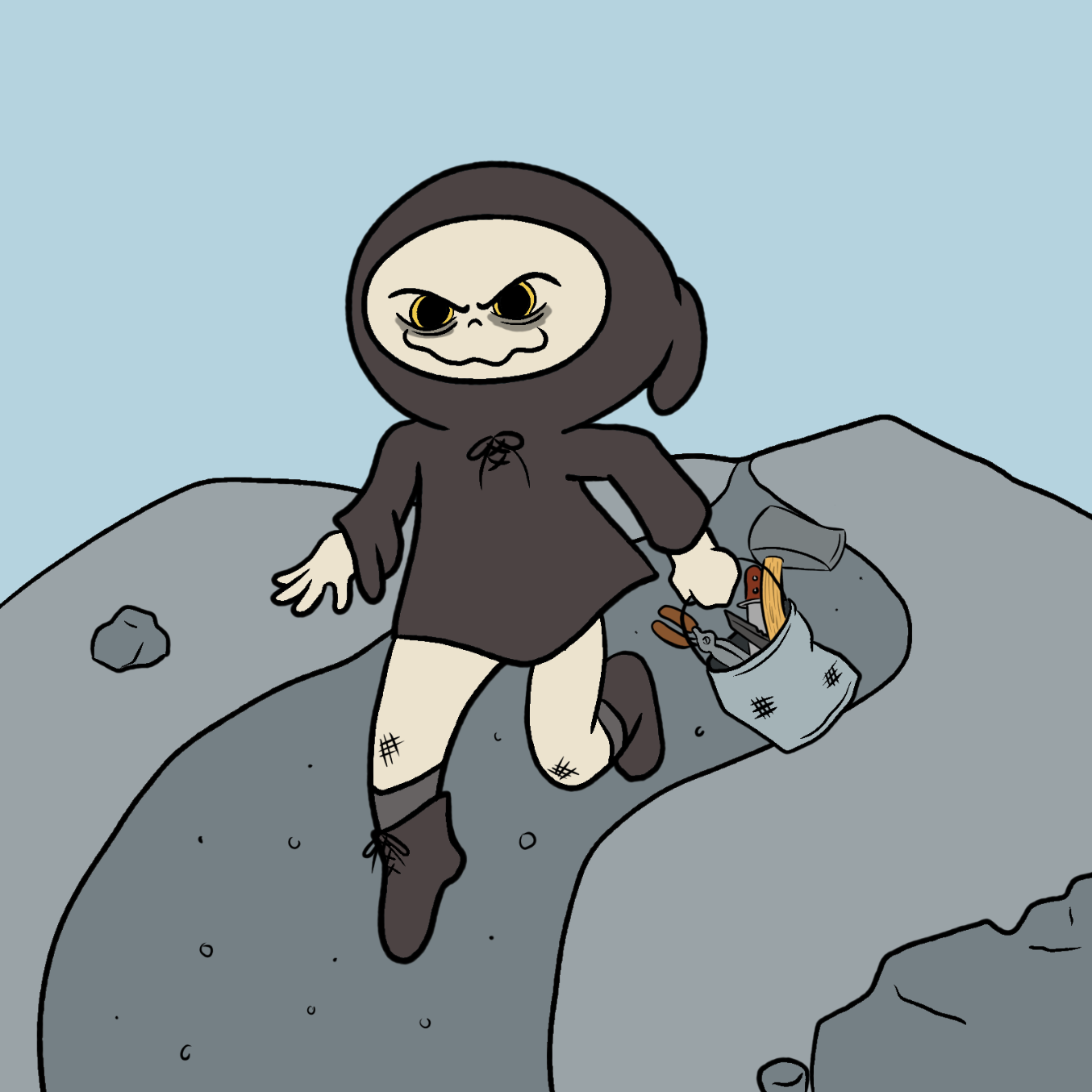  - Online Drawing Game Comic Strip Panel by Wizard Croissant