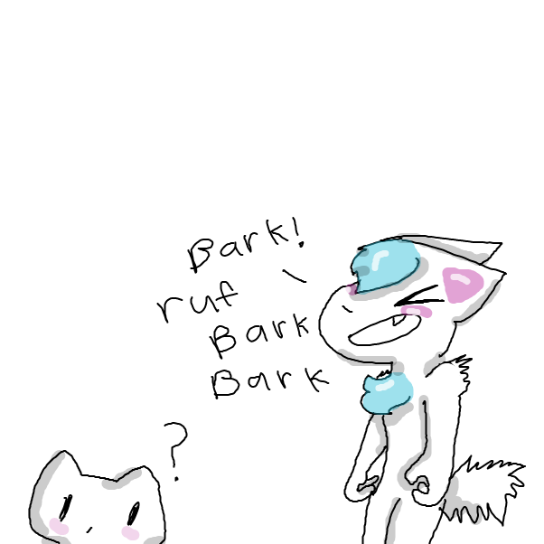 Drawing in woof by popitycorn