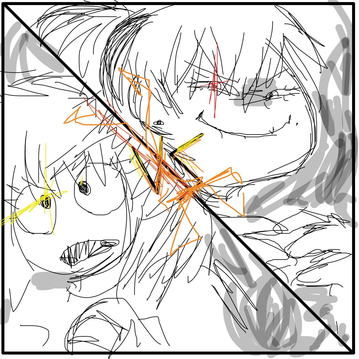  - Online Drawing Game Comic Strip Panel by Dragonblitzx