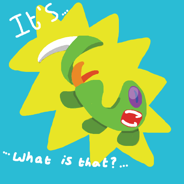 Drawing in Whos that pokemon by St Anger