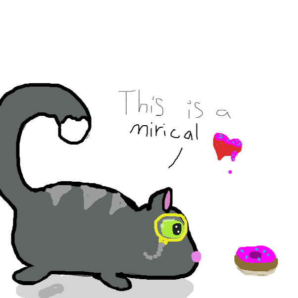 Drawing in Donut by DoodleBug