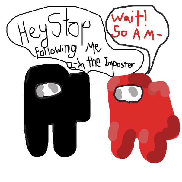 Drawing in Stop Following Me! by FruitGUMMY