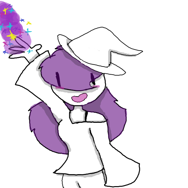 Drawing in drawing a frind by popitycorn