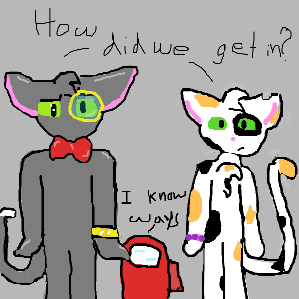 Drawing in Were am I by DoodleBug